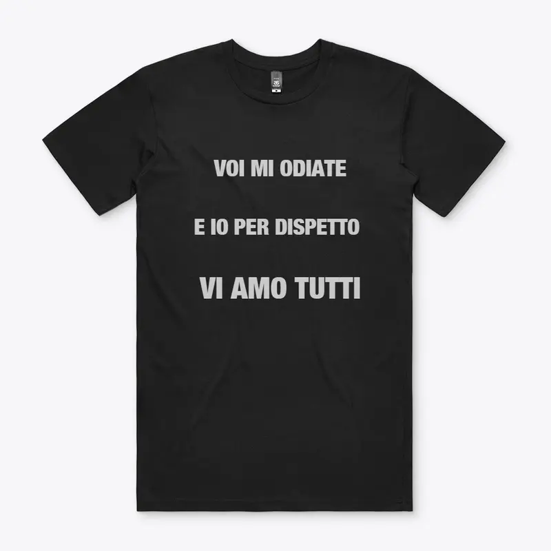 T-Shirt Vi Amo Tutti